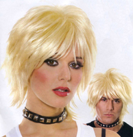1980s Unisex Blonde Wig