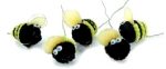 Chenille Bees  12 Piece Bunch