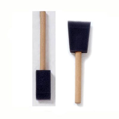 1" and 2" Poly Foam Sponge Brushes