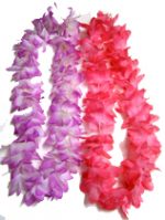 Sun Blossom Lei - Lavender/White or Hot Pink