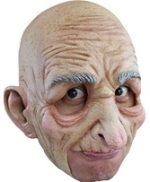 Old Man Open Mouth Chinless Mask Centenarian Uncle Fester