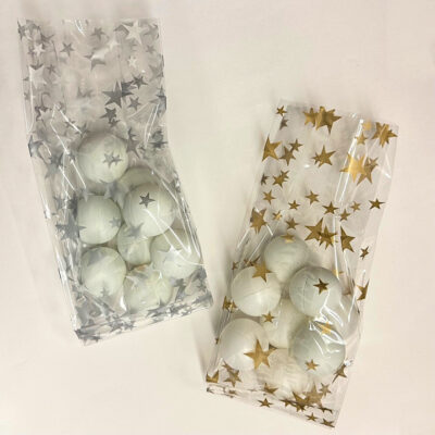 Medium Cello Bags More Stars Silver or Gold
