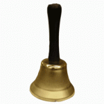 5 Inch Bell - Gold, Red, or Silver