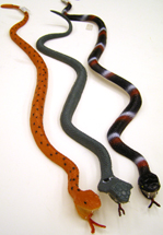 Curved Rubber Snake