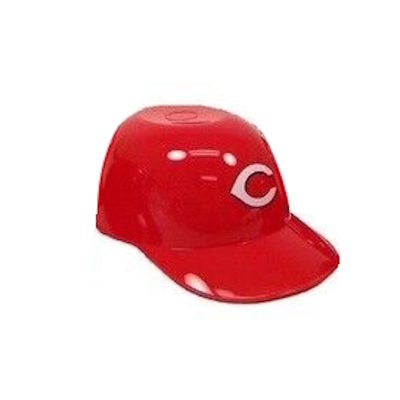 cincinnati reds 5.5" plastic batting helmet