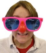 Jumbo Sunglasses with Red Nose