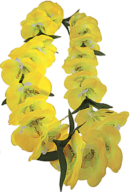 Phalaenopsis Orchid Lei, Yellow