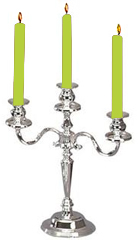 Green Apple Taper Candles