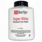 Super white face powder