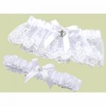 2 Piece Bridal Keep One/Throw Away Garter Set