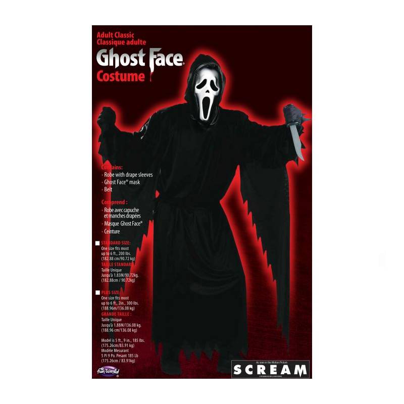 Scream Stalker Ghost Face® Costume - Cappel's