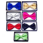 Sequin Bow Ties - Assorted Colors