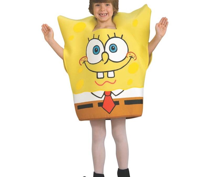 Childs SpongeBob Halloween Outfit
