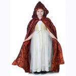 Red Pintuck Cape for Child