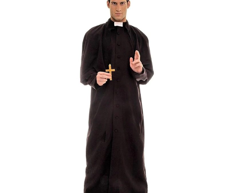 Deluxe Priest Adult Costume