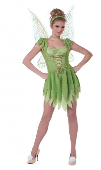 Tinkerbell Classic Adult Costume front