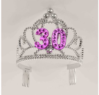 30th birthday tiara