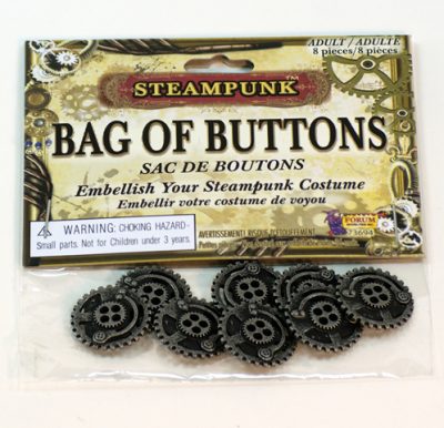 Steampunk Round Buttons