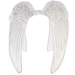 Glittered Nylon Angel Wings