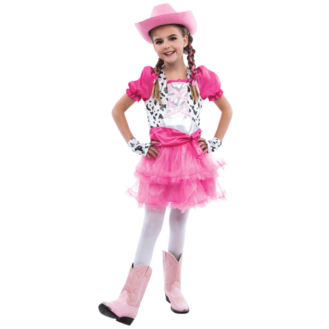 Fancy Cowgirl Costume with Pink Hat - Cappel's
