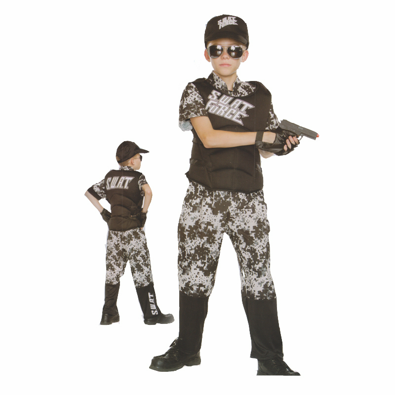 S.W.A.T. Force Kids Costume - Cappel's