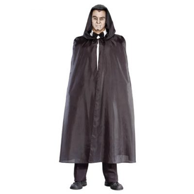 Vampire Shirt, Bow Tie, and black hooded cape
