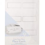 Place cards Print your own