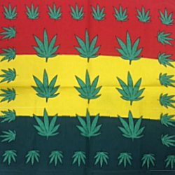 Rasta Leaf Bandanna