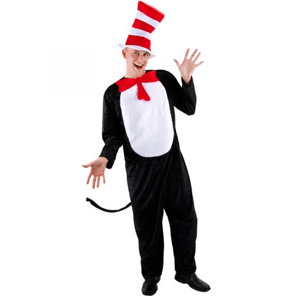 Dr. Seuss Cat in the Hat Adult Costume