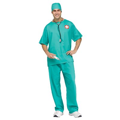 Surgeon Doctor Scrubs Costume