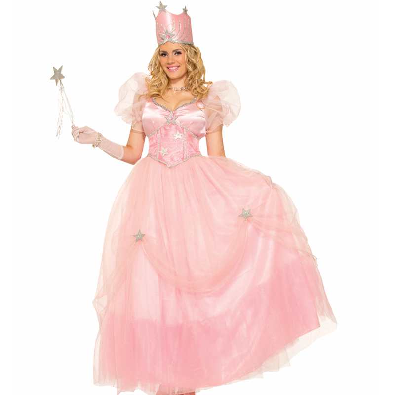 Good Fairy, Good Witch costume includes the crown for Glinda the Good Witch...