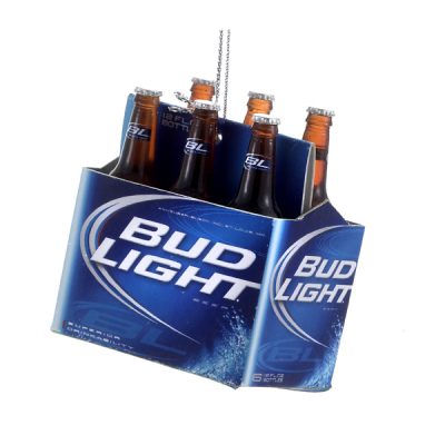 Bud Light 6-Pack Ornament