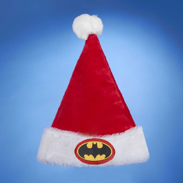 Plush Batman Santa Hat