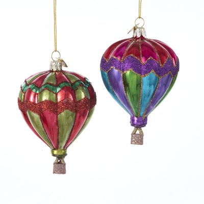 hot air balloon ornament