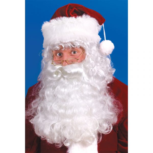 Santa beard wig eyebrows set