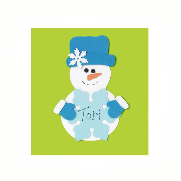 Holiday Foamies Snowman