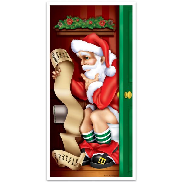 Door Cover Santa