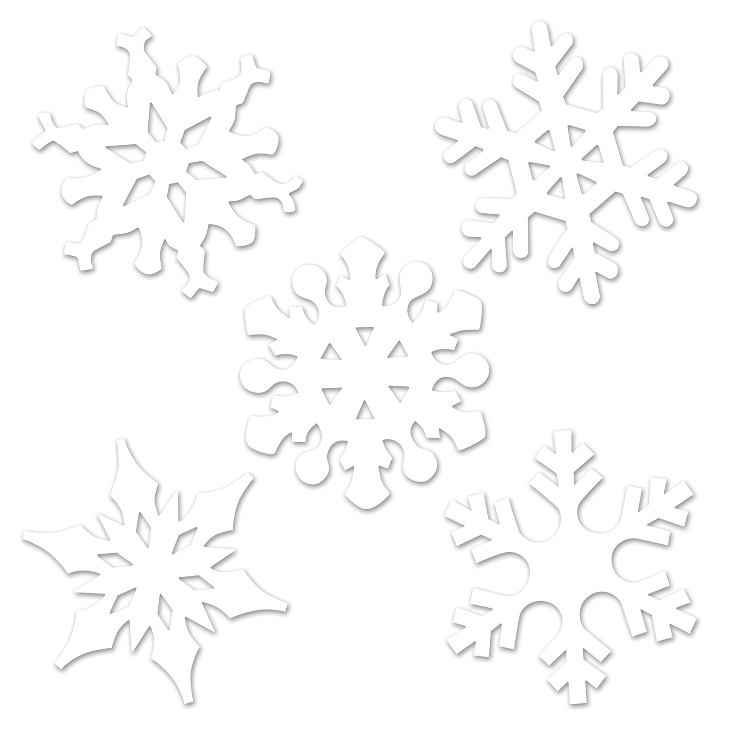 Buy Snowflake Cutouts Christmas Holiday Decorations - Cappel's