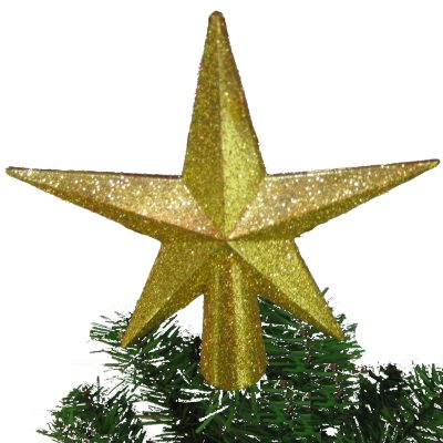 Glitter Star Tree Topper