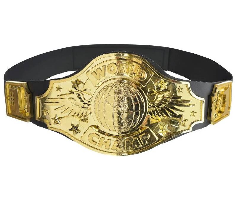 Championship Belt Boxing Wrestler