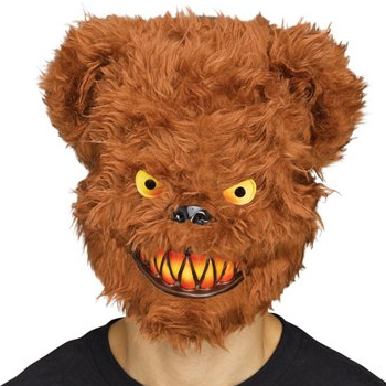 Killer Bear Brown Furry Mask