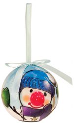 Light up Ornaments Blue Snowman
