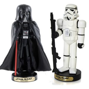 Darth Vader And Storm Trooper Nutcrackers