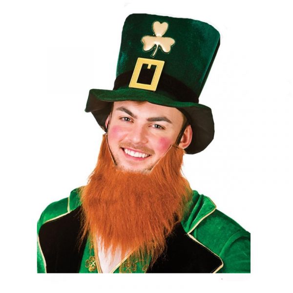leprechaun hat attached beard