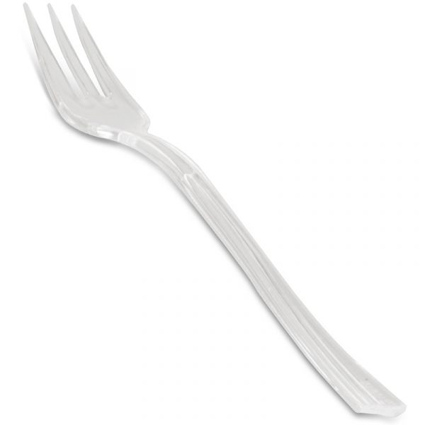 Tiny Cutlery Clear Plastic forks