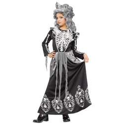 Skeleton Queen Child's Costume