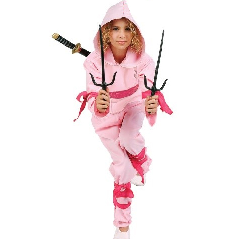 Pink Ninja Child's Costume