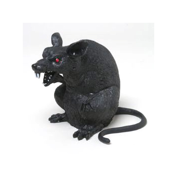 Giant scary rubber rat
