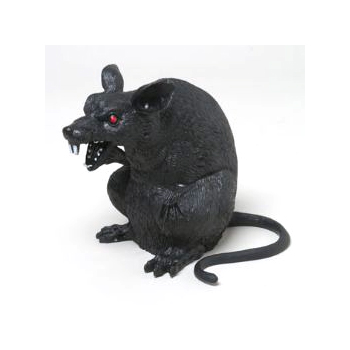 large rubber rat toy