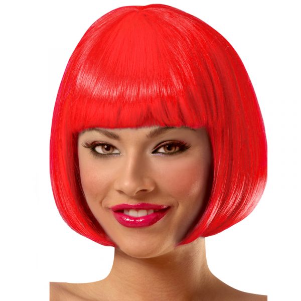 Sassy Wig Short Neon Red Hair